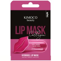 Kimoco Beauty Lifting & Hydrating Aloe Vera & Collagen Lip Maks 5 Τεμάχια - Μάσκα Χειλιών για Σύσφιξη & Ενυδάτωση με Κολλαγόνο & Αλόη