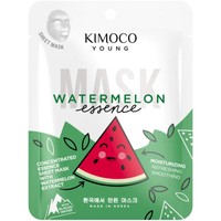 Kimoco Young Watermelon Essence Sheet Mask 25ml - Ενυδατική Μάσκα Προσώπου με Εκχύλισμα Καρπουζιού & Κρυστάλλινο Νερό