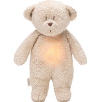 Moonie The Professional Baby Sleep Aid Humming Bear Κωδ M-SAN, 1 Τεμάχιο - Sand - Επαναφορτιζόμενο Βοήθημα Ύπνου Από Οργανικό Βαμβάκι με Αισθητήρα Κλάματος & Φωτισμό