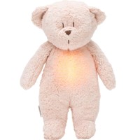 Moonie The Professional Baby Sleep Aid Humming Bear Κωδ M-RON, 1 Τεμάχιο - Rose - Επαναφορτιζόμενο Βοήθημα Ύπνου Από Οργανικό Βαμβάκι με Αισθητήρα Κλάματος & Φωτισμό