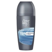 Dove Roll On Men Care Advanced 72h Clean Comfort 50ml - Ανδρικό Αποσμητικό 72ωρης Αντιιδρωτικής Προστασίας με Διακριτικό Άρωμα