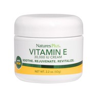 Natures Plus Vitamin E 30.000iu Cream 63gr - Ενυδατική, Αναζωογονητική & Καταπραϋντική Κρέμα Προσώπου με Βιταμίνη Ε