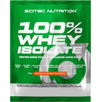 Scitec Nutrition 100% Whey Isolate Protein 25g - Salted Caramel - Συμπλήρωμα Διατροφής με 100% Υδρολυμένη Πρωτεΐνη Ορού Γάλακτος & Προσθήκη Αμινοξέων