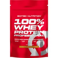 Scitec Nutrition 100% Whey Protein Professional 1000g - Chocolate Hazelnut - Συμπλήρωμα Διατροφής με Καθαρή Πρωτεΐνη Ορού Γάλακτος Εμπλουτισμένη με Αμινοξέα