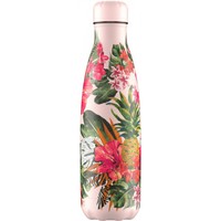 Chilly's Tropical Bottle 500ml, Κωδ 22598 - Hidden Toucan - Ανοξείδωτο Μπουκάλι Θερμός με Σχέδιο