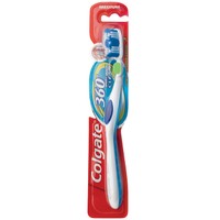 Colgate Whole Mouth Clean 360 Medium Οδοντόβουρτσα Μέτρια για Ολοκληρωμένο Καθαρισμό Στόματος 1 Τεμάχιο