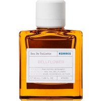 Korres Bellflower, Tangerine & Pink Pepper Eau de Toilette 50ml - Λουλουδάτο, Φρουτώδες & Ξυλώδες Γυναικείο Άρωμα