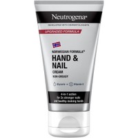 Neutrogena Hand & Nail Cream Non-Greasy 75ml - Ενυδατική Κρέμα για Χέρια - Νύχια Ταχείας Απορρόφησης, Χωρίς Λιπαρή Υφή