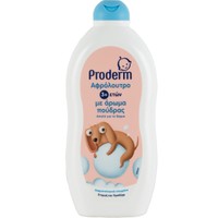 Proderm Kids Shower Gel 3+ Years 500ml - Παιδικό Αφρόλουτρο Απαλό για το Δέρμα με Άρωμα Πούδρας