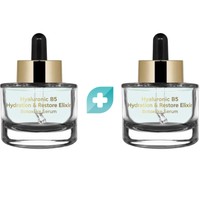 Σετ Inalia Hyaluronic B5 Hydration & Restore Elixir Botoxlike Serum for Face - Neck - Decollete 2x15ml - Συμπυκνωμένος Ορός Προσώπου - Λαιμού - Ντεκολτέ για Γέμισμα των Ρυτίδων, Όγκο & Ελαστικότητα