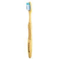 OLABamboo OLA TECH Medium Toothbrush with Large Head 1 Τεμάχιο - Οδοντόβουρτσα Μέτρια Από 100% Μπαμπού με Μεγάλη Κεφαλή