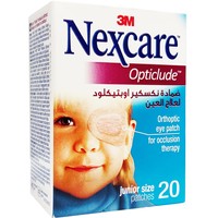 3M Nexcare Opticlude Orthoptic Eye Patch Junior Size 6,2cm x 5cm 20 Τεμάχια - Παιδικός Οφθαλμικός Ορθοπτικός Επίδεσμος