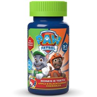 Nickelodeon Paw Patrol Bones & Teeth Chewables 60 Chew.tabs - Συμπλήρωμα Διατροφής για Δόντια & Οστά για Παιδιά 3-7 Ετών με Γεύση Μήλο & Φραγκοστάφυλλο