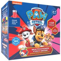 Nickelodeon Paw Patrol Multivitamins Fizzy Drink 30 Sachets - Συμπλήρωμα Διατροφής σε Σκόνη με Πολυβιταμίνες για Παιδιά 2-7 Ετών με Γεύση Μήλο & Φραγκοστάφυλλο