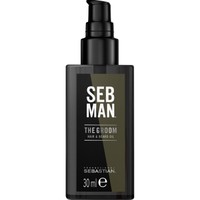 Sebastian Professional The Groom Hair - Bread Oil 30ml - Ανδρικό Έλαιο Περιποίησης για Μαλλιά - Γένια