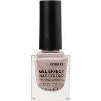 Korres Gel Effect Nail Colour 11ml - 12 Ceramic Glaze - Βερνίκι Νυχιών με Αμυγδαλέλαιο για Έντονη Λάμψη & Μεγάλη Διάρκεια