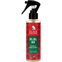 Aloe Colors Ho Ho Ho Home & Linen Spray 150ml - Αρωματικό Spray Χώρου & Υφασμάτων με Έντονο Χριστουγεννιάτικο Άρωμα Μελομακάρονο