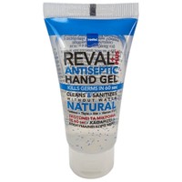 Intermed Reval Plus Antiseptic Hand Gel Natural 30ml - Αντισηπτική Γέλη Χεριών που Σκοτώνει το 99% των Μικροβίων σε 60’’