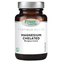 Power Health Platinum Range Magnesium Chelated Bisglycinate 30caps - Συμπλήρωμα Διατροφής με Δισγλυκινικό Μαγνήσιο σε Χηλική Μορφή για Άμεση Απορρόφηση