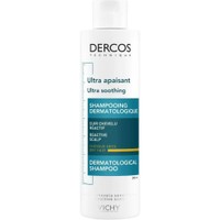Vichy Dercos Ultra Soothing Dermatological Shampoo for Dry Hair 200ml - Καταπραϋντικό Σαμπουάν για Ξηρά Μαλλιά