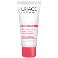 Uriage Roseliane Visible Redness Neutrilizing Care 40ml - Πλούσια, Μη Λιπαρή Κρέμα Προσώπου Κατά της Ερυθρότητας για Επιδερμίδα με Τάση για Κοκκινίλες