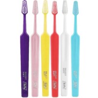 TePe Select Soft Toothbrush 6 Τεμάχια - Multicolor 8 - Μαλακές Οδοντόβουρτσες με Κωνική Κεφαλή για Αποτελεσματικό Καθαρισμό