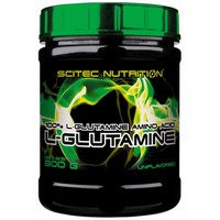 Scitec Nutrition 100% L-Gloutamin Amino Acid Unflavored 300g - Συμπλήρωμα Διατροφής με Γλουταμίνη για την Καλή Λειτουργία του Εντέρου & την Αποκατάσταση των Μυών μετά την Άσκηση