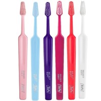 TePe Select Soft Toothbrush 6 Τεμάχια - Multicolor 7 - Μαλακές Οδοντόβουρτσες με Κωνική Κεφαλή για Αποτελεσματικό Καθαρισμό