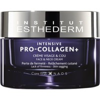 Institut Esthederm Intensive Pro-Collagen+ Face & Neck Cream 50ml - Εντατική Συσφικτική Κρέμα Προσώπου & Λαιμού με Πλούσια Υφή & Μη Λιπαρή για Μείωση Χαλάρωσης & Ρυτίδων