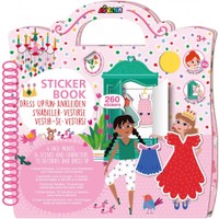 Avenir Sticker Book Dress Up Fun 3+ Years 1 Τεμάχιο, Κωδ 60843 - Βιβλίο για Παιδιά Άνω των 3 Ετών με Πάνω από 250 Αυτοκόλλητα με Θέμα το Μακιγιάζ & τη Μόδα για Δημιουργική Απασχόληση & Διασκέδαση