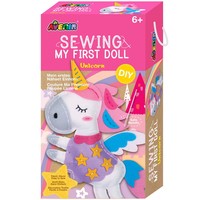 Avenir Sewing My First Doll Unicorn 6+ Years Κωδ 60790, 1 Τεμάχιο - Παιδική Κούκλα Ραπτικής από 6 Ετών