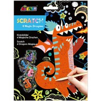 Avenir Scratch 4 Magic Dragons 3+ Years Κωδ 60800, 1 Τεμάχιο - Παιδικό Εκπαιδευτικό Παιχνίδι από 3 Ετών