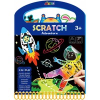 Avenir Scratch Book Κωδ 60112, 1 Τεμάχιο - Adventure - Παιδικό Παιχνίδι