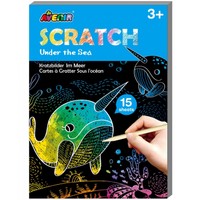 Avenir Mini Scratch Book Κωδ 60746, 1 Τεμάχιο - Under the Sea - Παιδικό Παιχνίδι