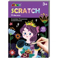 Avenir Mini Scratch Book Κωδ 60802, 1 Τεμάχιο - Princess - Παιδικό Παιχνίδι