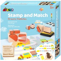 Avenir Stamp and Match Κωδ 60740, 1 Τεμάχιο - Create Vehicles - Παιδικό Παιχνίδι