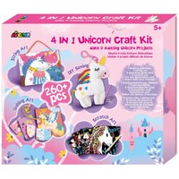 Avenir 4 in 1 Unicorn Craft Kit Κωδ 60734, 1 Τεμάχιο - Παιδικό Κιτ Χειροτεχνίας