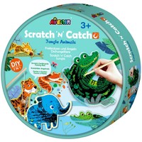 Avenir Scratch 'N' Catch 3+ Years Κωδ 60765, 1 Τεμάχιο - Jungle Animals - Παιδικό Εκπαιδευτικό Παιχνίδι από 3 Ετών