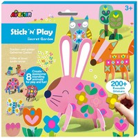 Avenir Stick 'N' Play 3y+ Κωδ 60813, 1 Τεμάχιο - Secret Garden - Παιχνίδι Δημιουργικής Απασχόλησης για Παιδιά από 3 Ετών