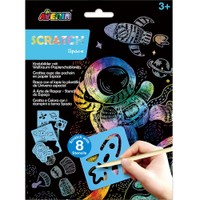 Avenir Scratch Kit 3+ Years 1 Τεμάχιο, Κωδ 60836 - Space - Σετ Ξυσίματος Εικόνων που Ενισχύει τη Δημιουργικότητα των Παιδιών