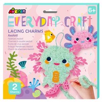 Avenir Everyday Craft Lacing Charms Axolotl 1 Τεμάχιο - Καθημερινές Χειροτεχνίες Δημιουργικής Απασχόλησης Κουκλάκια Θαλάσσια Ζωάκια, για Παιδιά από 6 Ετών
