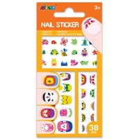 Avenir Nail Sticker Κωδ 60517, 38 Τεμάχια - Animals - Παιδικά Αυτοκόλλητα Νυχιών