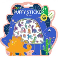 Avenir Puffy Sticker 3+ Years 50 Τεμάχια, Κωδ 60841 - Dino - Διασκεδαστικά Τρισδιάστατα Αυτοκόλλητα Δεινοσαύρων για Παιδιά από 3 Ετών