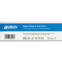 Boson Rapid Strep A Test 1 Τεμάχιο - Αυτοδιαγνωστική Κάρτα Ταχείας Δοκιμής Στρεπτόκοκκου Ομάδας Α από Φαρυγγικό Επίχρισμα