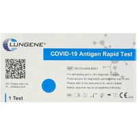 Clongene Lungene Covid-19 Antigen Rapid Self Test Cassette 1 Τεμάχιο - Διαγνωστικό Τεστ Ταχείας Ανίχνευσης Αντιγόνου Κορωνοϊού-19 με Ρινοφαρυγγικό Δείγμα