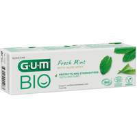 Gum Bio Fresh Mint Toothpaste with Aloe Vera Πιστοποιημένη Οργανική Οδοντόπαστα που Προστατεύει & Ενδυναμώνει Δόντια & Ούλα 75ml