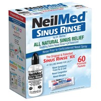 NeilMed Sinus Rinse Σύστημα Ρινικών Πλύσεων για Ενήλικες 60 Φακελίσκοι - 