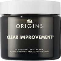 Origins Clear Improvement Rich Purifying Charcoal Mask 30ml - Μάσκα Καθαρισμού με Ξυλάνθρακα Πλούσιας Υφής