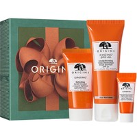 Origins Promo Brilliant Bests Ginzing Energy Boosting Tinted Moisturizer Spf40, 50ml & Refreshing Scrub Cleanser 30ml & Brightening Eye Cream 5ml - Ενυδατική Κρέμα για Λάμψη με Υψηλό Δείκτη Προστασίας & Αναζωογονητικό Scrub Προσώπου για Κανονικές - Ξηρές Επιδερμίδες & Ενυδατική Κρέμα Λάμψης Ματιών