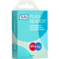 Tepe Plaq Search Disclosing Tablets 10 Τεμάχια - Δισκία με Χρωματικούς Παράγοντες για τον Εντοπισμό της Οδοντικής Πλάκας